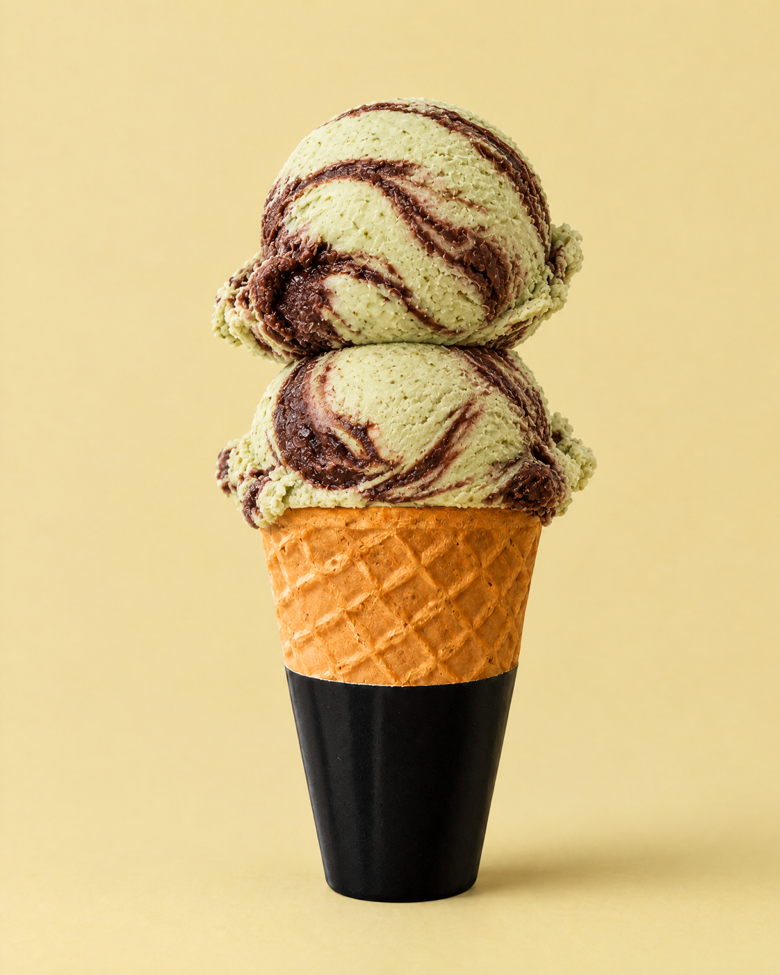 Cono de helado Nopal con Cacao